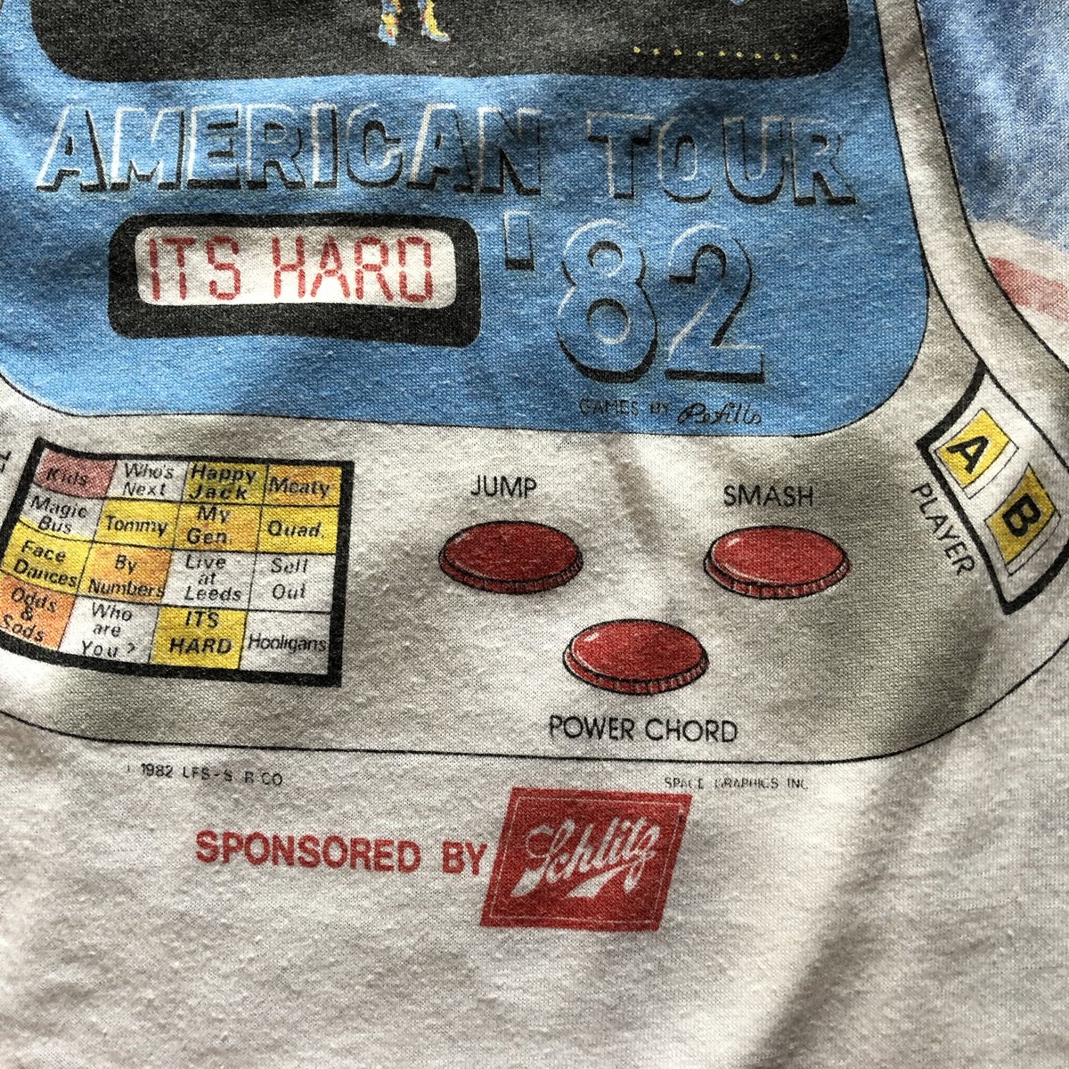 80s THE WHO AMERICAN TOUR ラグランTシャツ 1982 VINTAGE 80s THE WHO (ROCK BAND) AMERICAN TOUR RAGLAN T