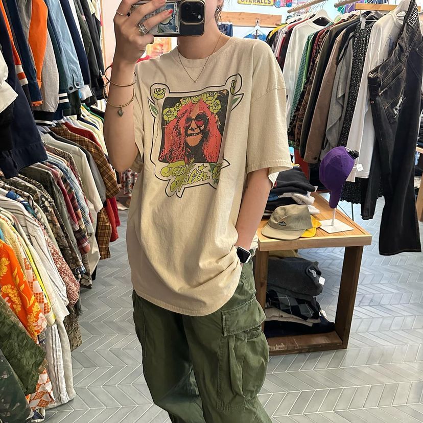 ジャニス・ジョプリンTシャツ?️ | CUSTOM FEVER