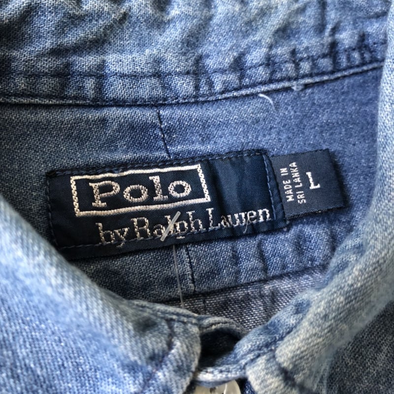 RALPH LAUREN デニムボタンダウンシャツ | CUSTOM FEVER