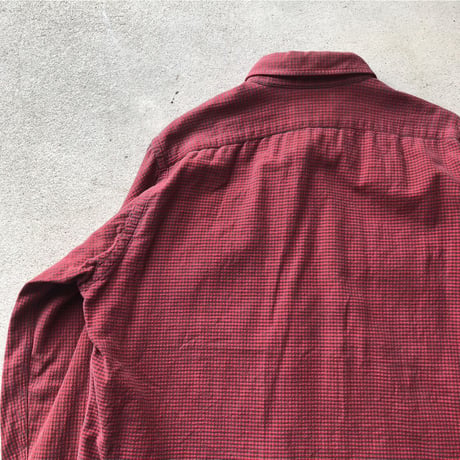 〜80'sUSA製 L.L.Beanチェックシャツ