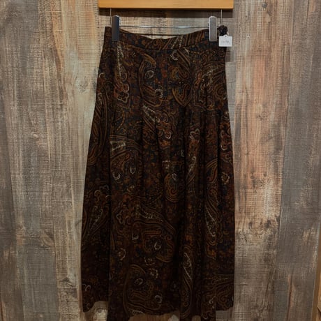 cottage tailor ペイズリー柄スカート