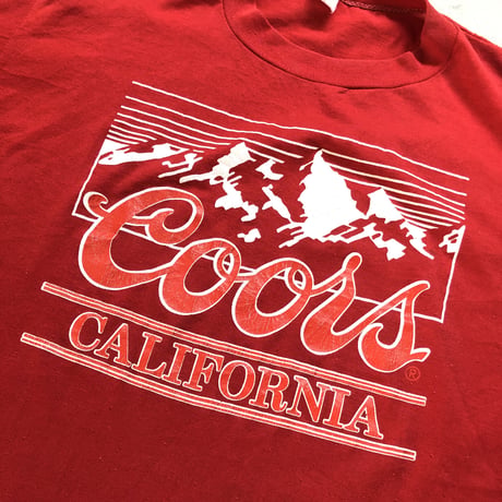 80's COORS🍺プリントTシャツ  XL