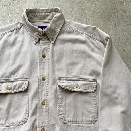OLD GAP ダブルポケットシャツ