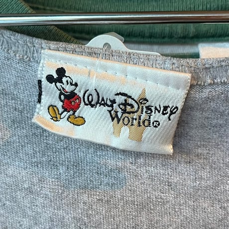 USA製　Disney ラメプリントタンクトップ