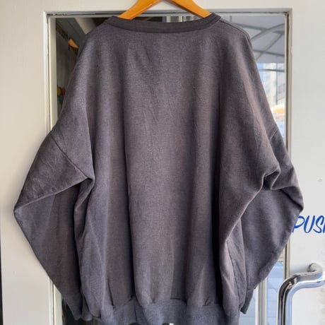 〜90's カナダ製 バイカープリントスウェット XL
