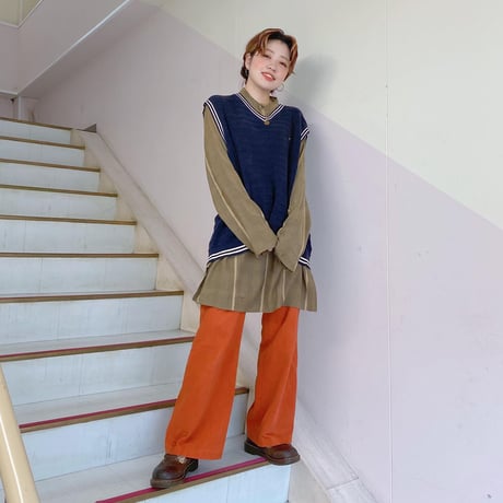 TOMMY HILFIGERコットンニットベスト