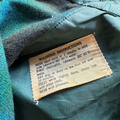 USA製 70's PENDLETON ウールチェックシャツ