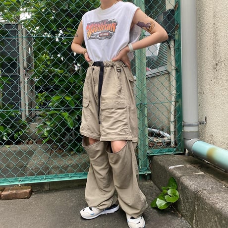 USA製Harley-DavidsonノースリーブTシャツ