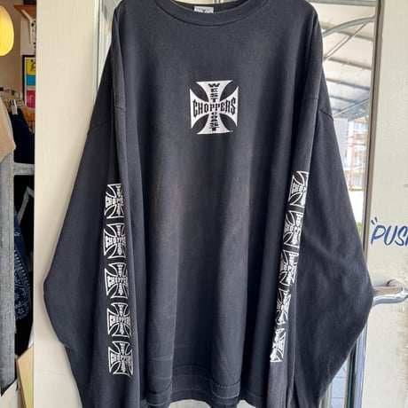 WEST COAST CHOPPERS 袖プリントロンT