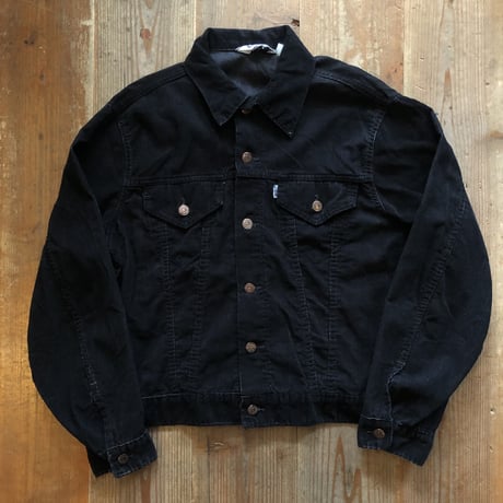 70's Levi's 70505type コーデュロイジャケット オーバーダイ