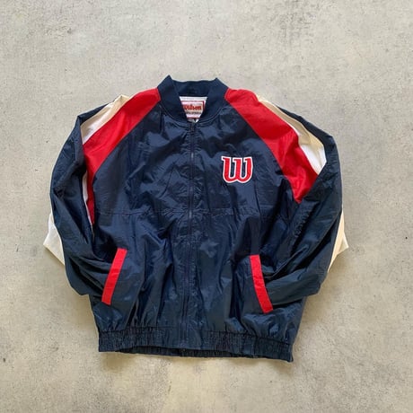 Wilsonナイロンブルゾン