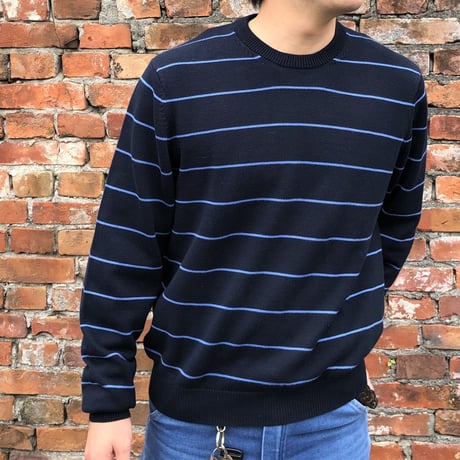 Brooks Brothers ボーダーコットンニット