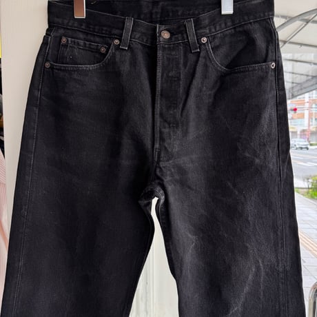 90'sUSA製 Levi's501  W33 ブラック