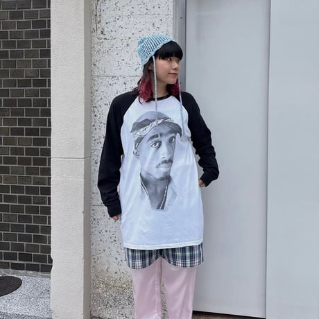 2PAC ラグランロンT