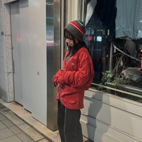 LACOSTE アクリルカーディガン