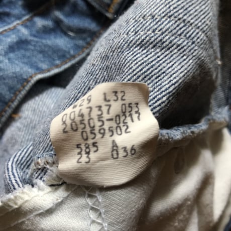 Levi's20505-0217 W29×L32