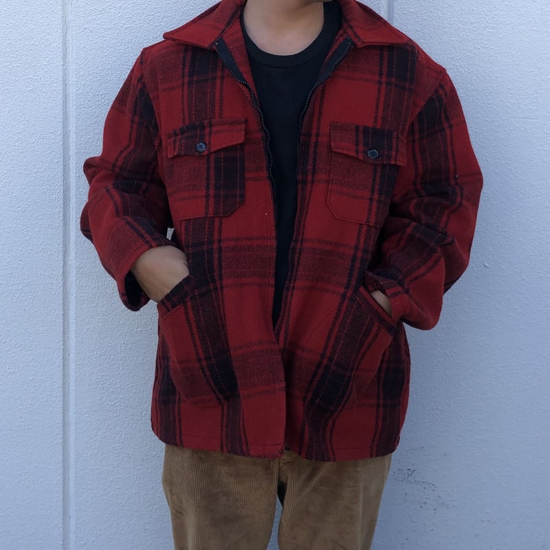 60's〜melton ウールハンティングジャケット | CUSTOM FEVER