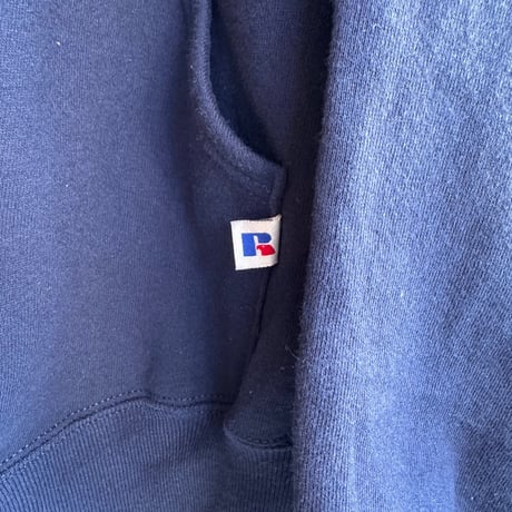 90's USA製 RUSSELL ジップパーカー XL