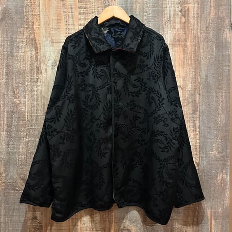 リバーシブル花柄ジャケット