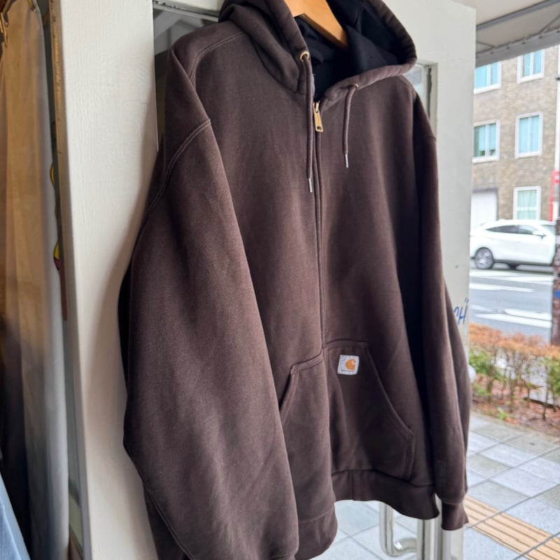 Carhartt RAIN DEFENDER フルジップフーディ 2XL | CUSTOM F