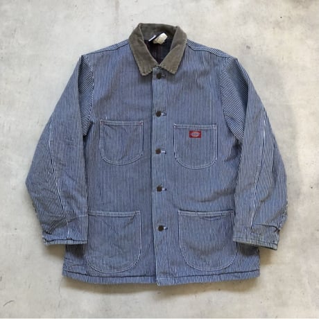 Dickies ブランケット付きヒッコリーカバーオール