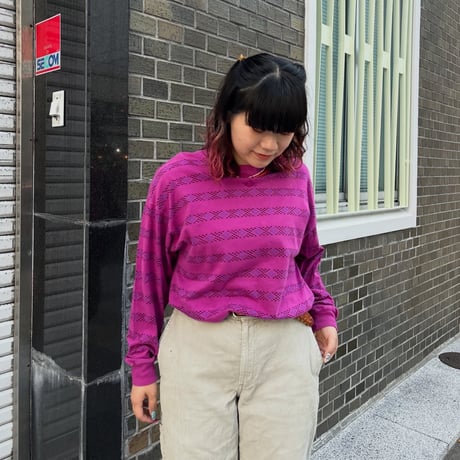 DOCKERS 総柄ロンT
