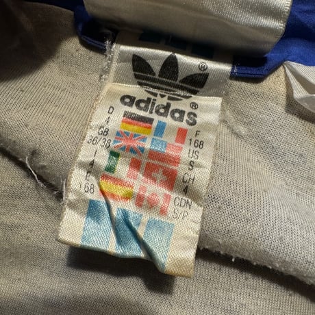 80's adidas ポリエステルジャケット