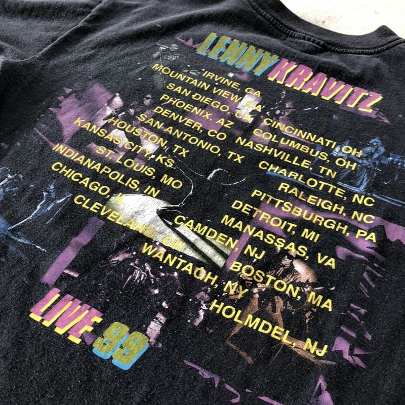 90's LENNY KRAVITZ ツアーTシャツ | CUSTOM FEVER