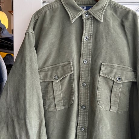 Ralph Lauren モールスキンシャツ 〝SAFARI〟