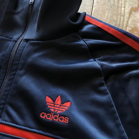 80'sUSA製 adidas フルジップジャージ