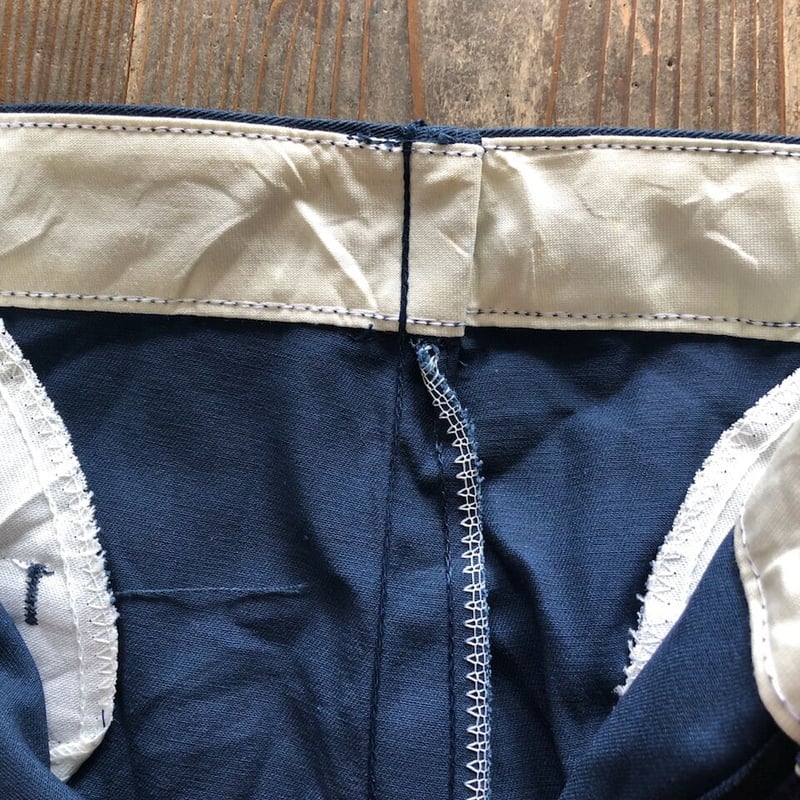 USA製未使用ディッキーズワークパンツ 2タックW34×L32 ネイビー