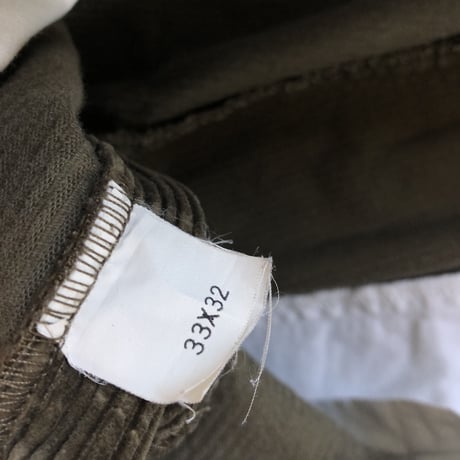 POLO RALPHLAUREN 太畝コーデュロイパンツW33×L32