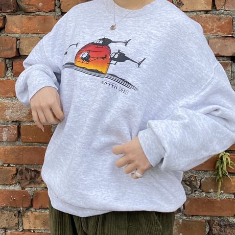〜90's プリントスウェット L