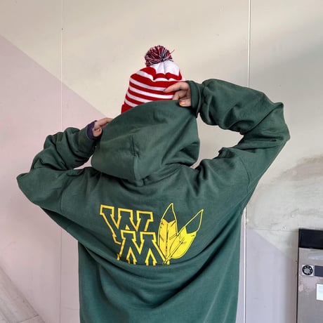 CHAMPION 両面プリントパーカー
