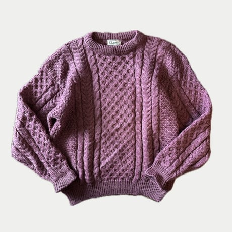 アイルランド製 L.L.BEANフィッシャーマンセーター