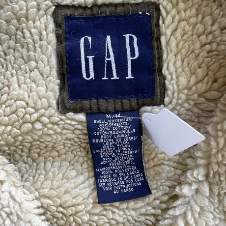 GAPコーデュロイボアジャケット