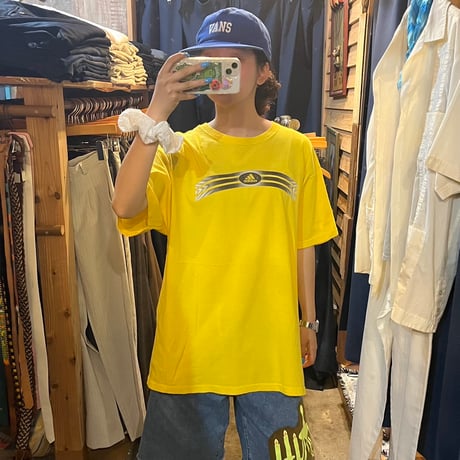 USA製　adidas プリントTシャツ