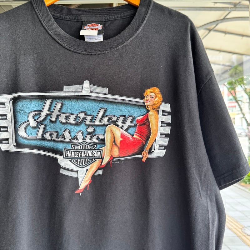USA製 HARLEY DAVIDSON プリントTシャツ L | CUSTOM FEVER