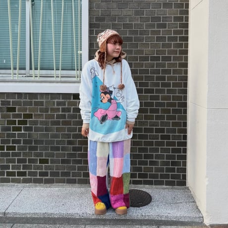 USA製 ミニーちゃん プリントスウェット