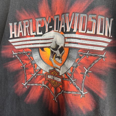 HARLEY DAVIDSON プリントT  2XL