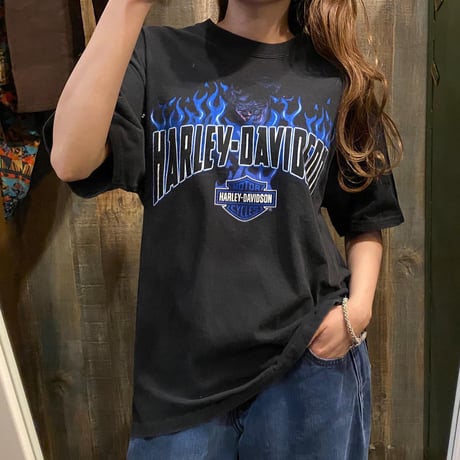 ハーレーダビッドソン両面プリントTシャツ