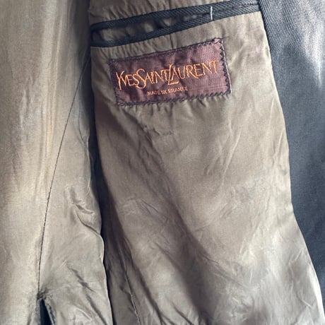 80’s YVES SAINT LAURENT テーラードジャケット