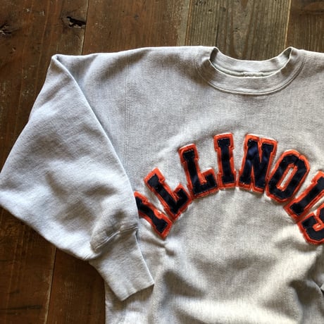 90sUSA製 ILLINOIS チャンピオンリバースウィーブ