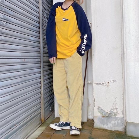 NAUTICAラグランスリーブロンT