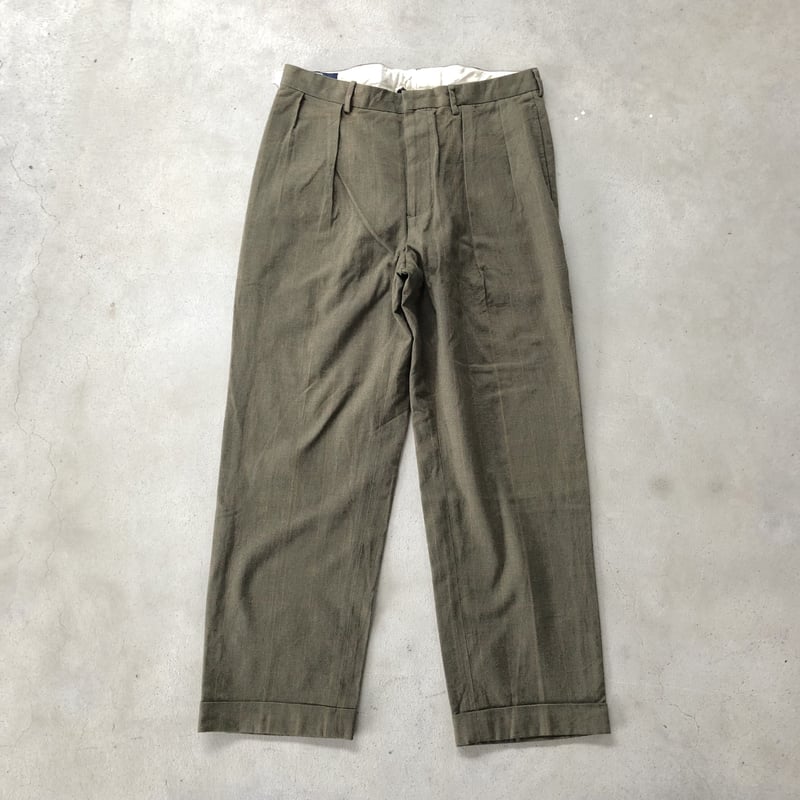 Polo by Ralph Lauren ウールパンツW35×L30 | CUSTOM FEVER