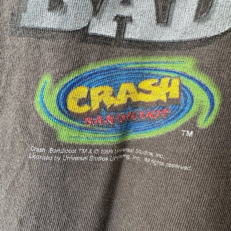 90's CRASH BANDICOOT Tシャツ  XL