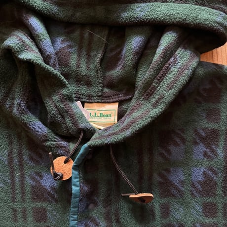 USA製 L.L.Bean 総柄フリース