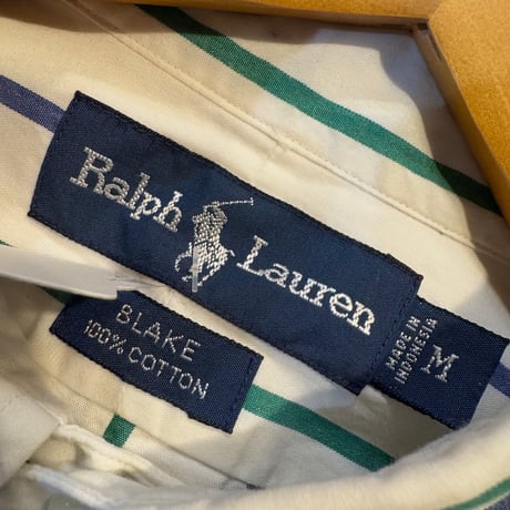 Ralph Lauren ストライプシャツ BLAKE M
