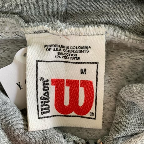 Wilsonポリコットンフルジップパーカー