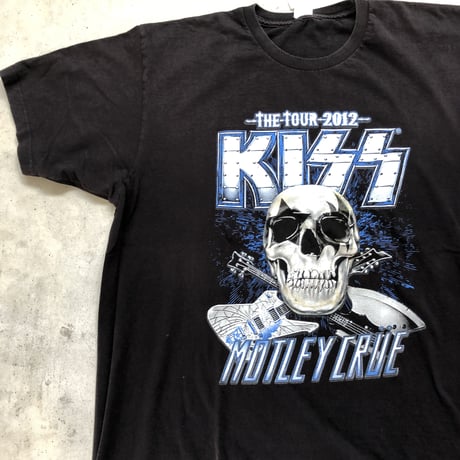 KISS & MOTLEY CRUEバンドTシャツ